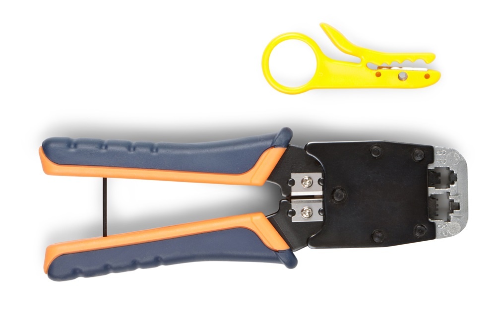 Инструмент обжимной для RJ-45, RJ-12 Crimping Tool (FRC-500RS) ручной инстр. обжимник