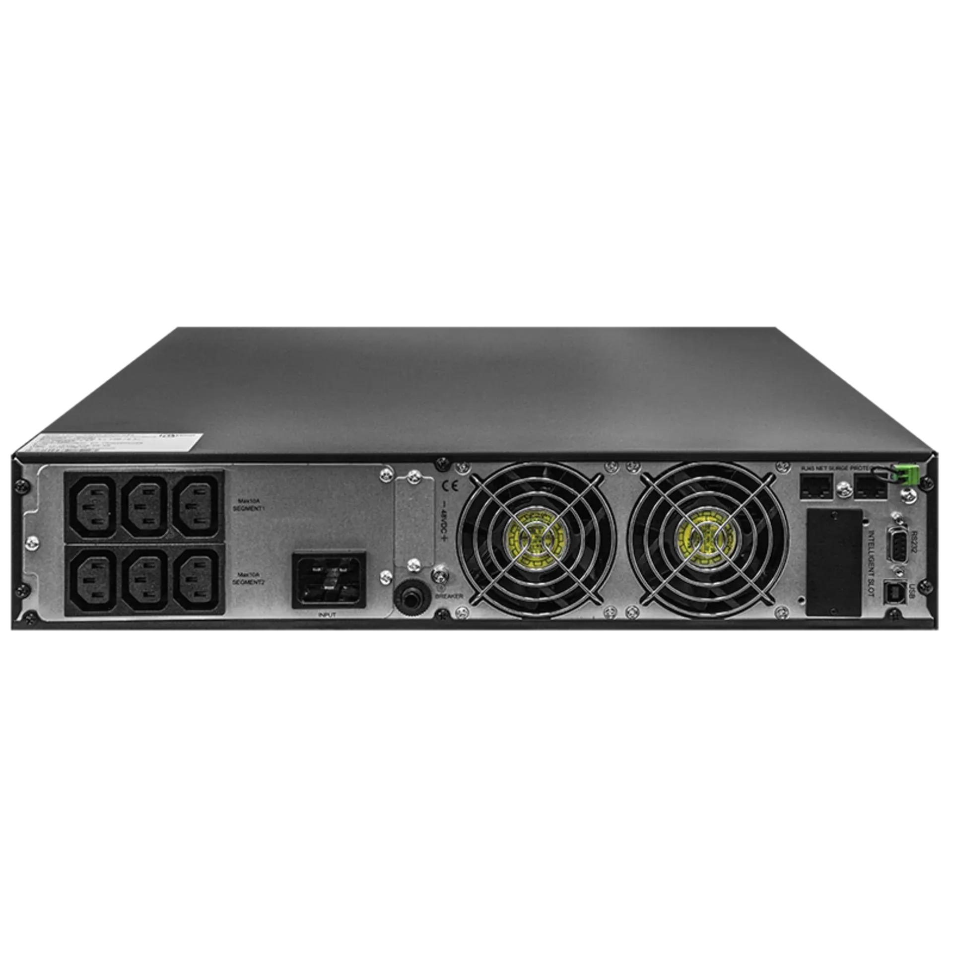 Источник бесперебойного питания on-line серии Element 2000 VA, 48VDC, без АКБ (ток заряда 12А)
