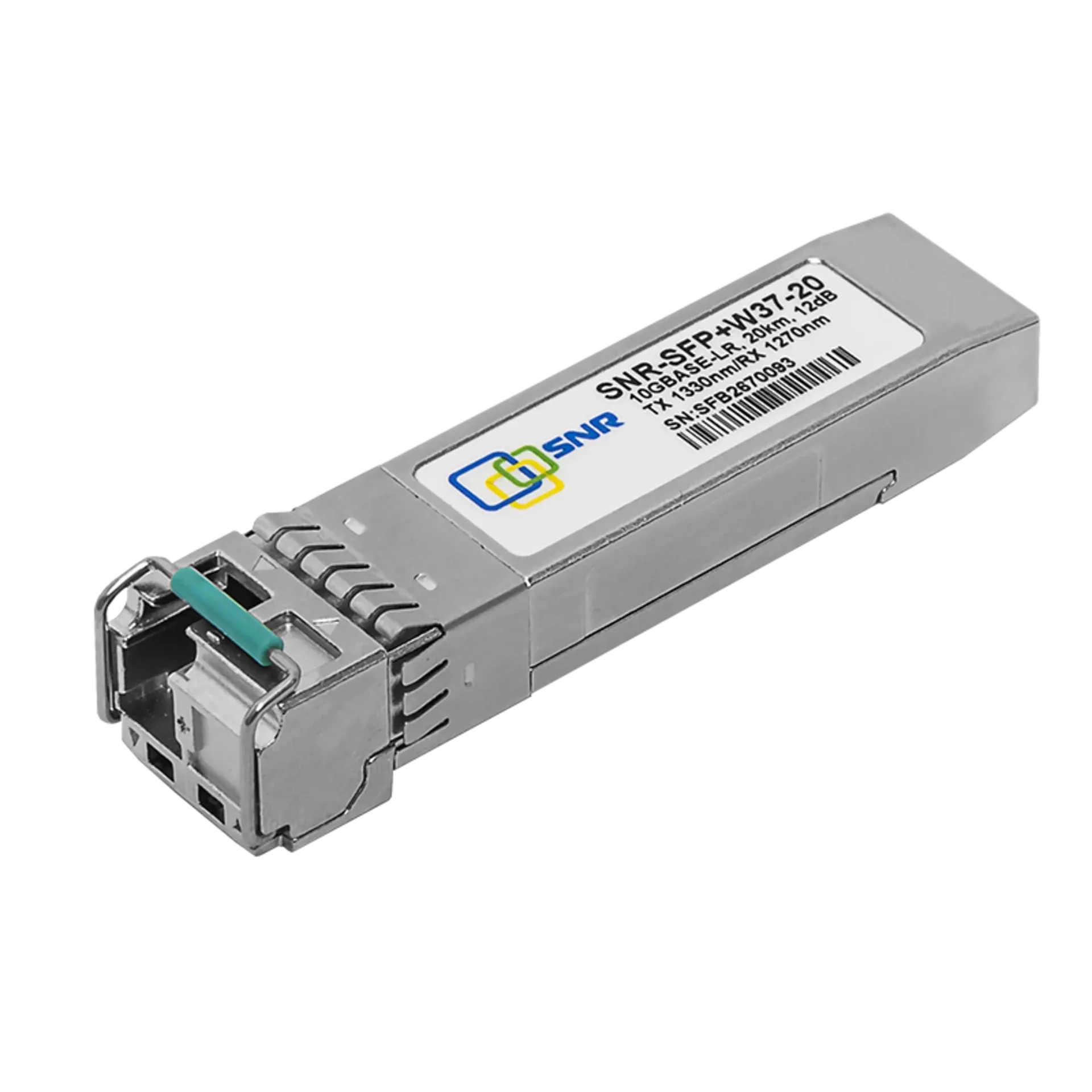 Модуль SFP+ WDM, дальность до 20км (12dB), 1330нм