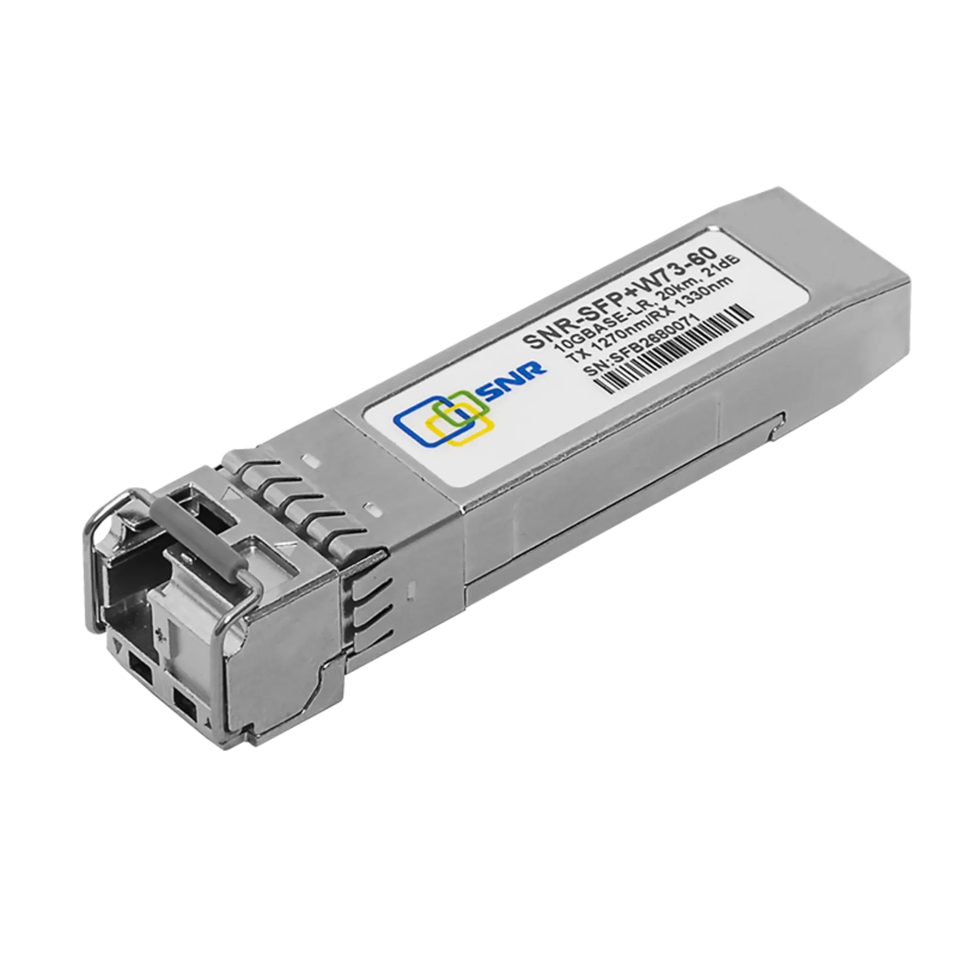Модуль SFP+ WDM, дальность до 60км (21dB), 1270нм