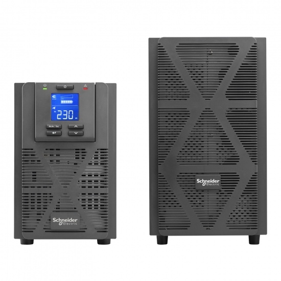 Schneider Electric ИБП Easy UPS SRVS 3000VA/2400W, LCD, USB, RS232, 6xC13, 1xC19