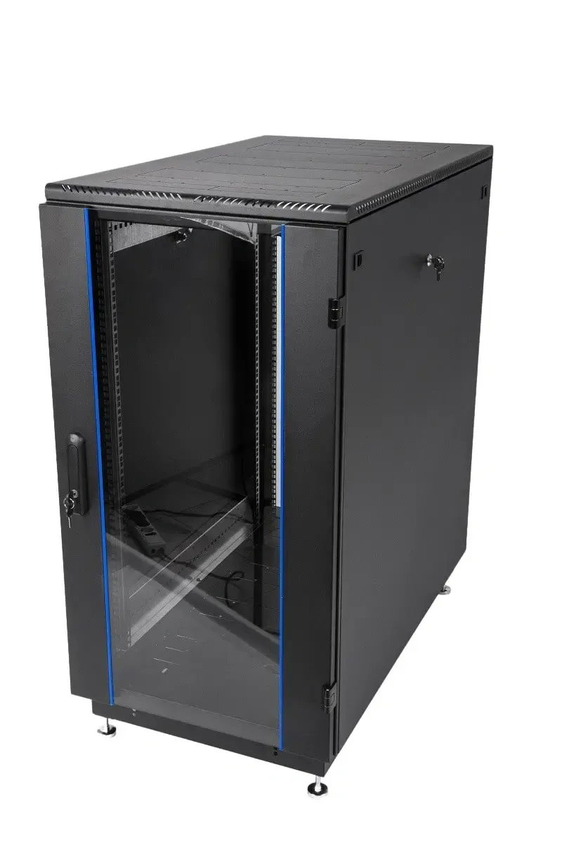 Телекоммуникационный шкаф FORTEC напольный 27U, 600x600x1388
