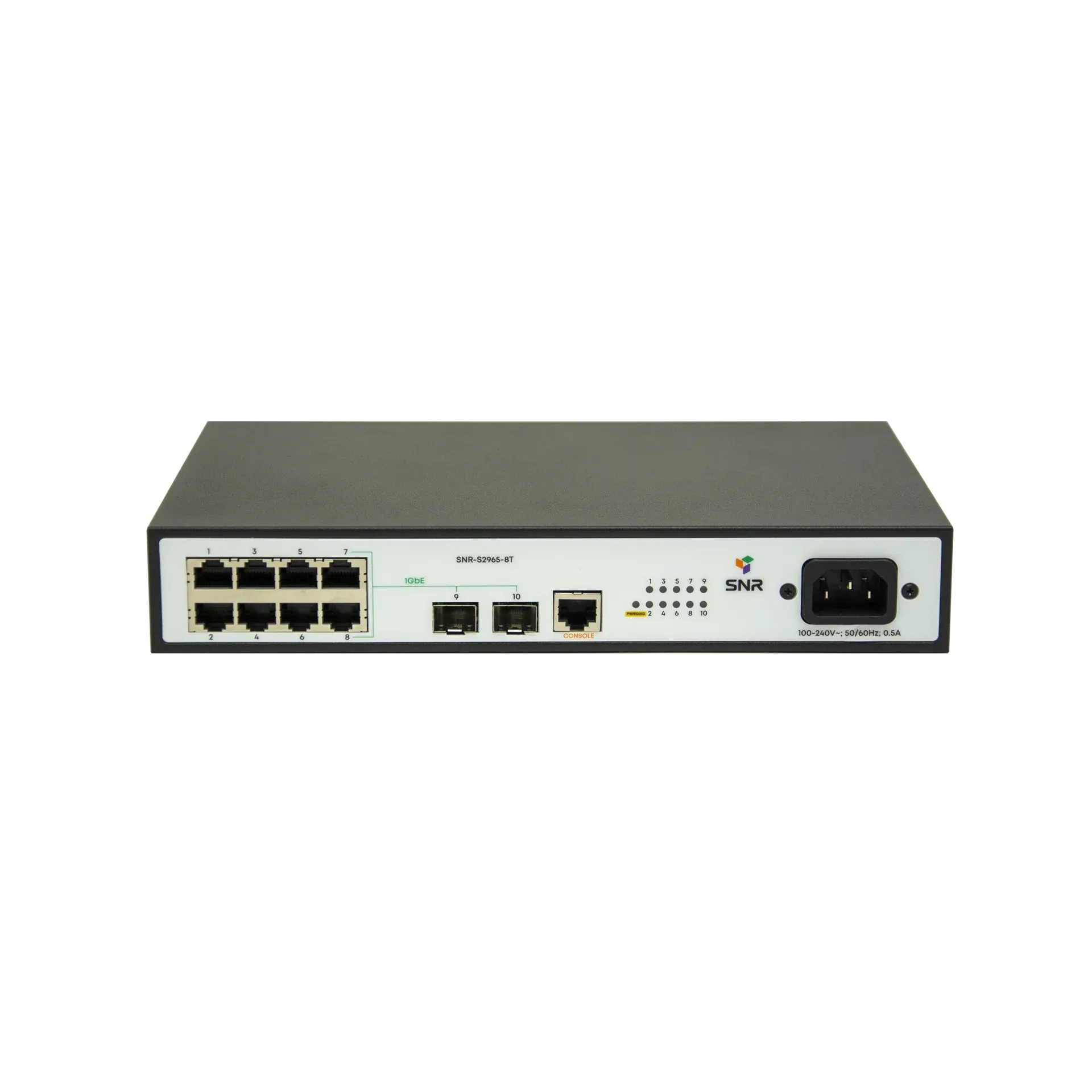 Управляемый коммутатор уровня 2 SNR-S2965-8T-UPS