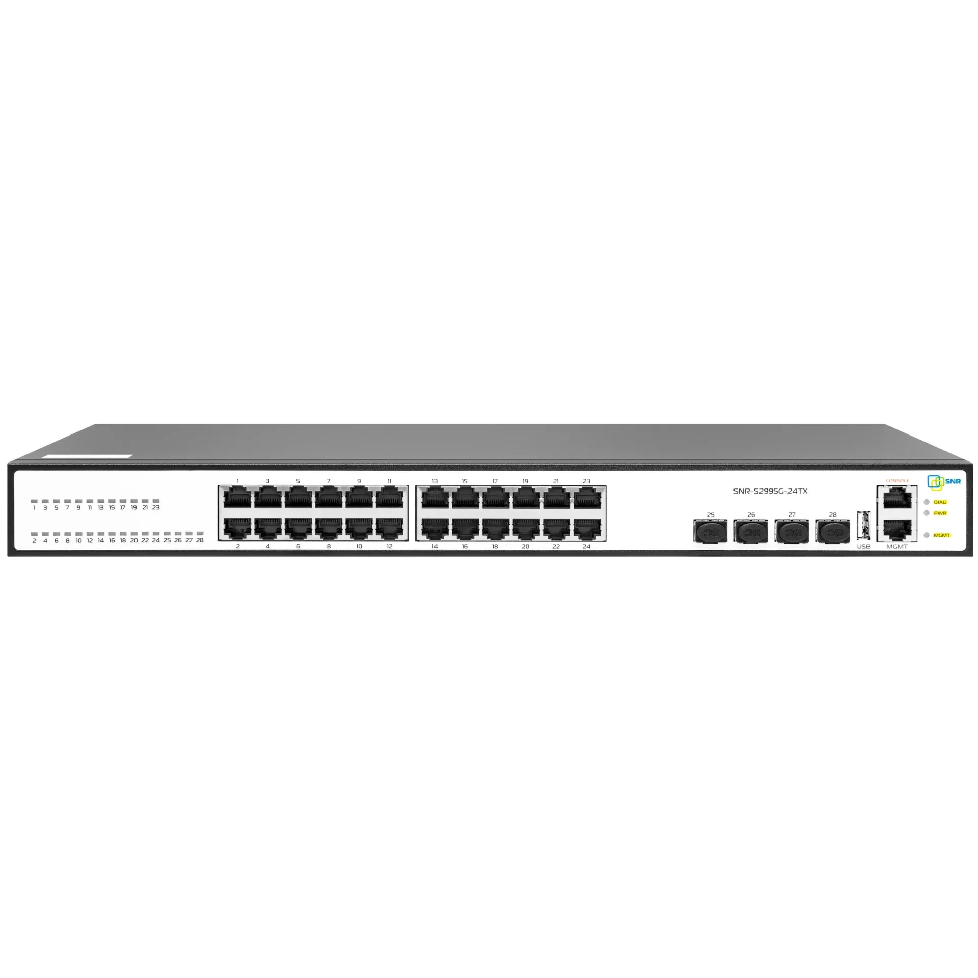 Управляемый коммутатор уровня 3 SNR-S2995G-24TX-DC